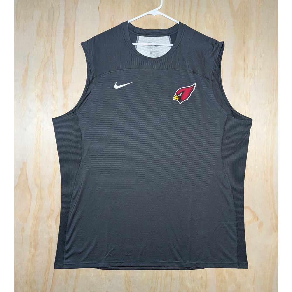 Nike Men's 3XL Arizona Cardinals On-Field Sleeveless Workout Shirt Training Top